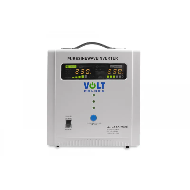 Источник бесперебойного питания Volt Polska Sinus Pro 2000 E 12V/230V (3SP092012E)