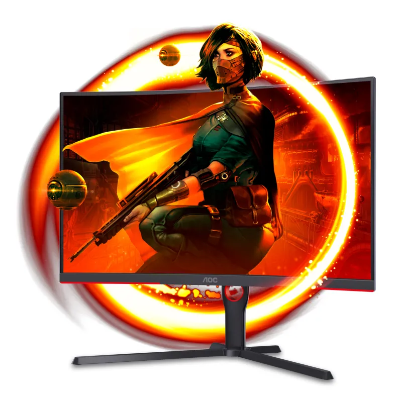 Монитор TFT 31.5" AOC CQ32G3SU/BK