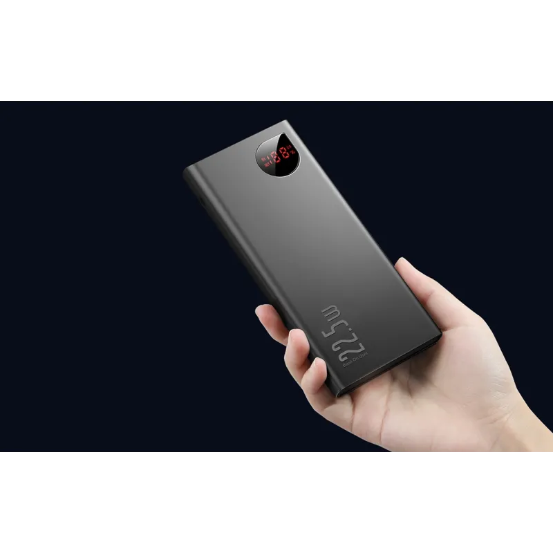 Внешний аккумулятор (Power Bank) Baseus Adaman Metal Digital Display 20000mAh 22.5w (PPAD000101)