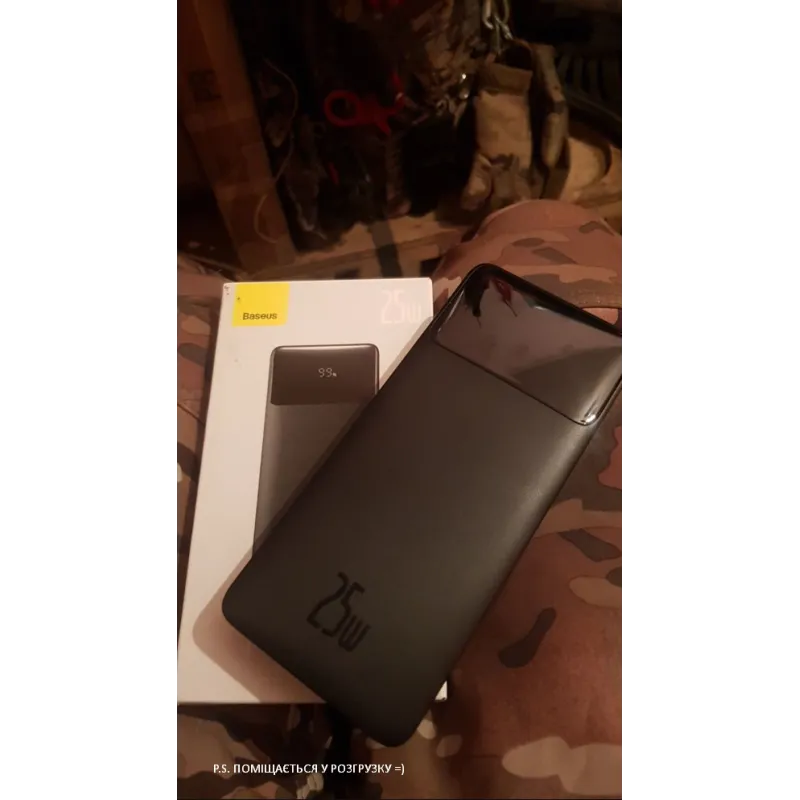 Внешний аккумулятор (Power Bank) Baseus Bipow 20000mAh 25w (PPBD020301)