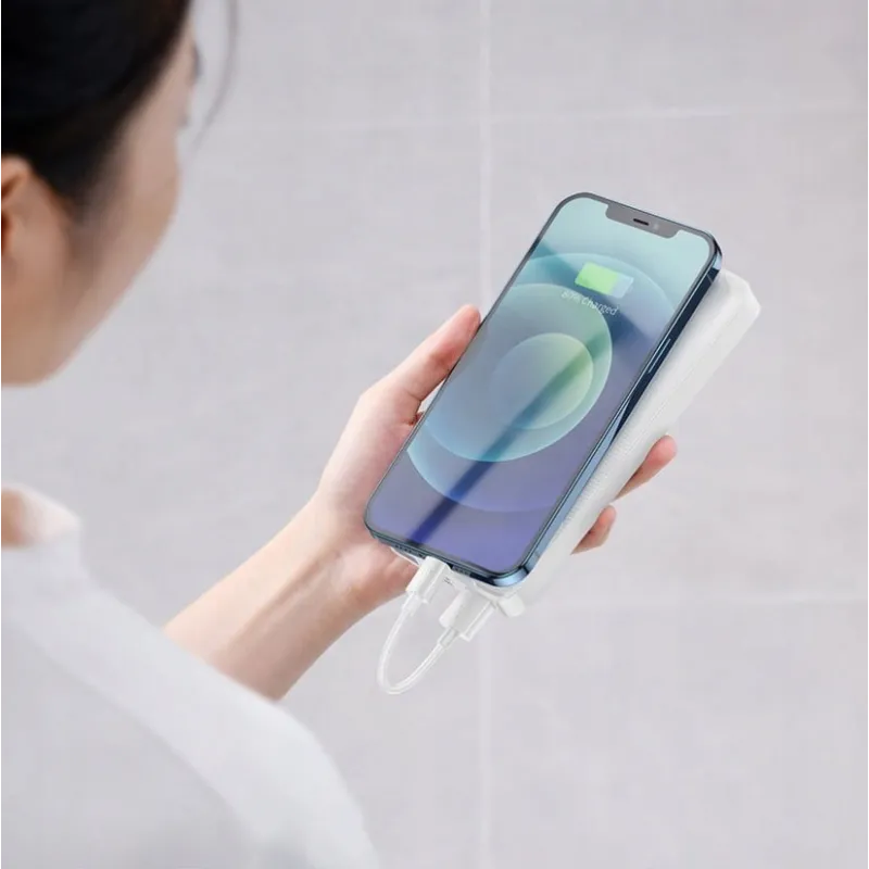 Универсальная мобильная батарея Powerbank 20000mah Baseus Bipow 15w USB-C PD QC Samsung AFC