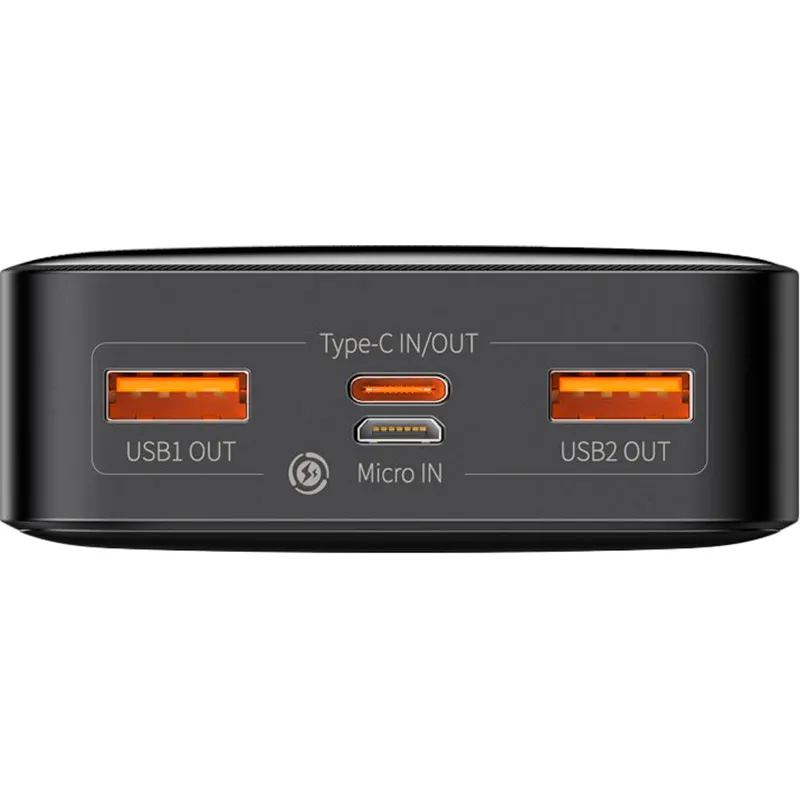 Универсальная мобильная батарея Powerbank Baseus Bipow Digital Display 20000mah 20w Black (PPDML-M01)