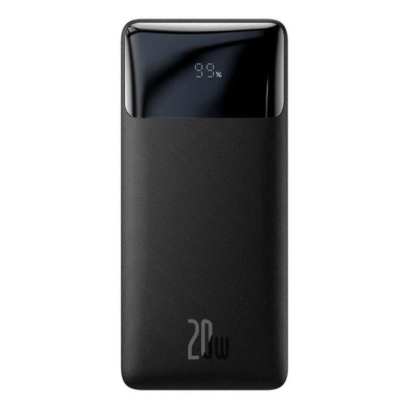 Универсальная мобильная батарея Powerbank 30000mah Baseus Bipow 20w Quick Charge
