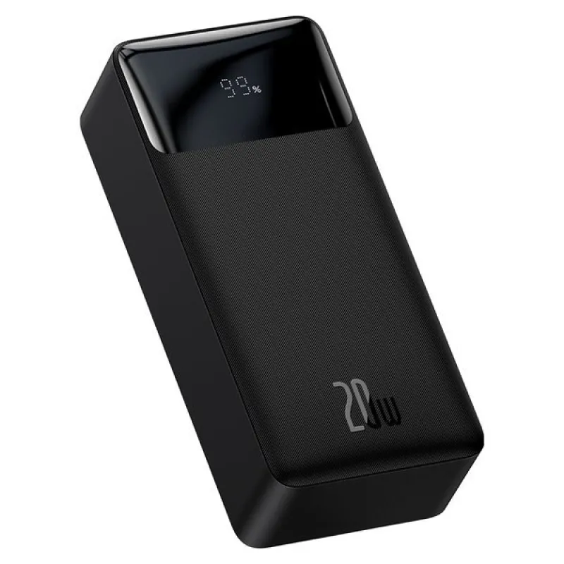 Универсальная мобильная батарея Powerbank 30000mah Baseus Bipow 20w Quick Charge