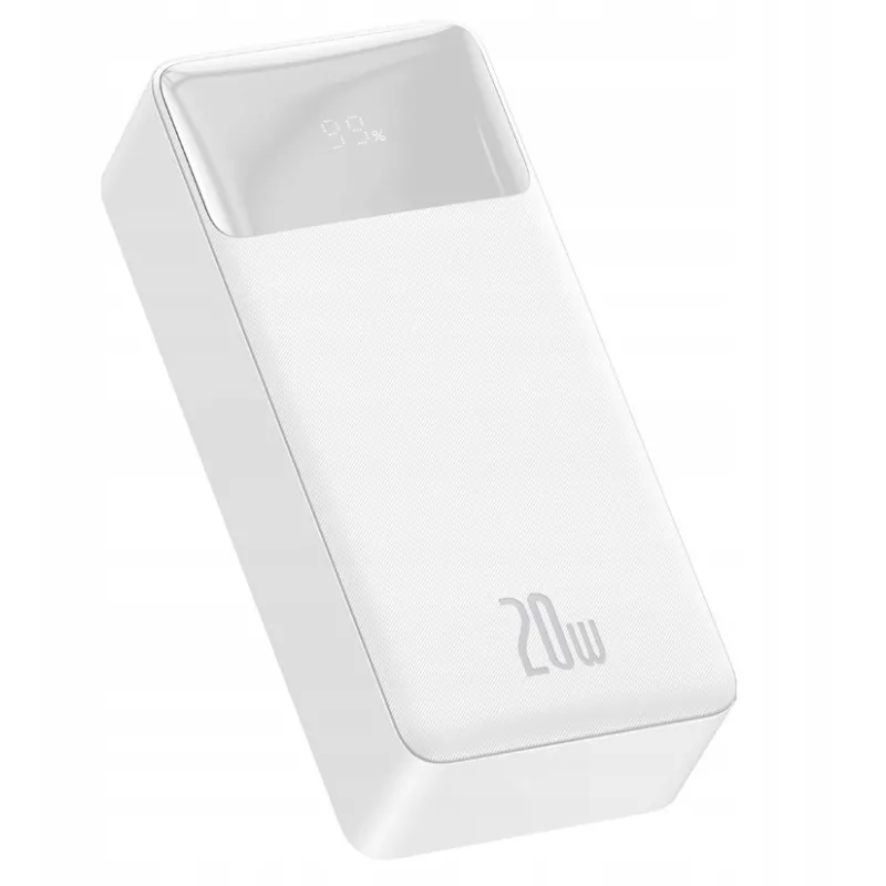 Универсальная мобильная батарея Powerbank 30000mah Baseus Bipow 20w Quick Charge