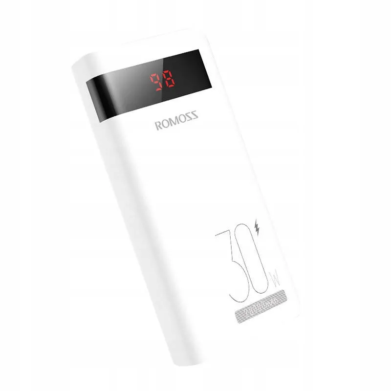 Зовнішній акумулятор (Power Bank) Romoss Sense 6PS 20000mAh 30w (PSN20-191-1133H)
