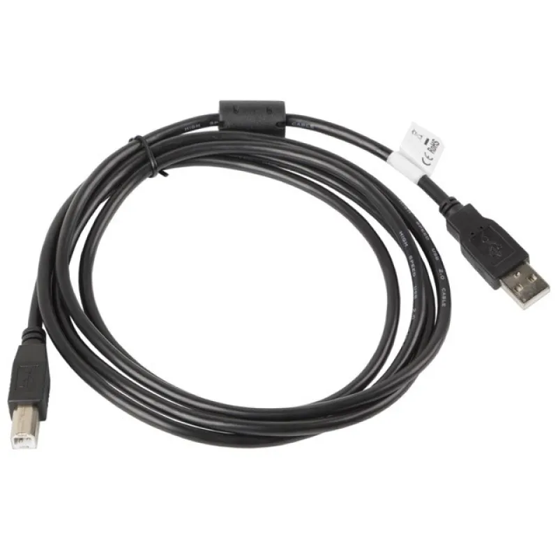 Кабель до принтера Lanberg USB 2.0 1,8м 