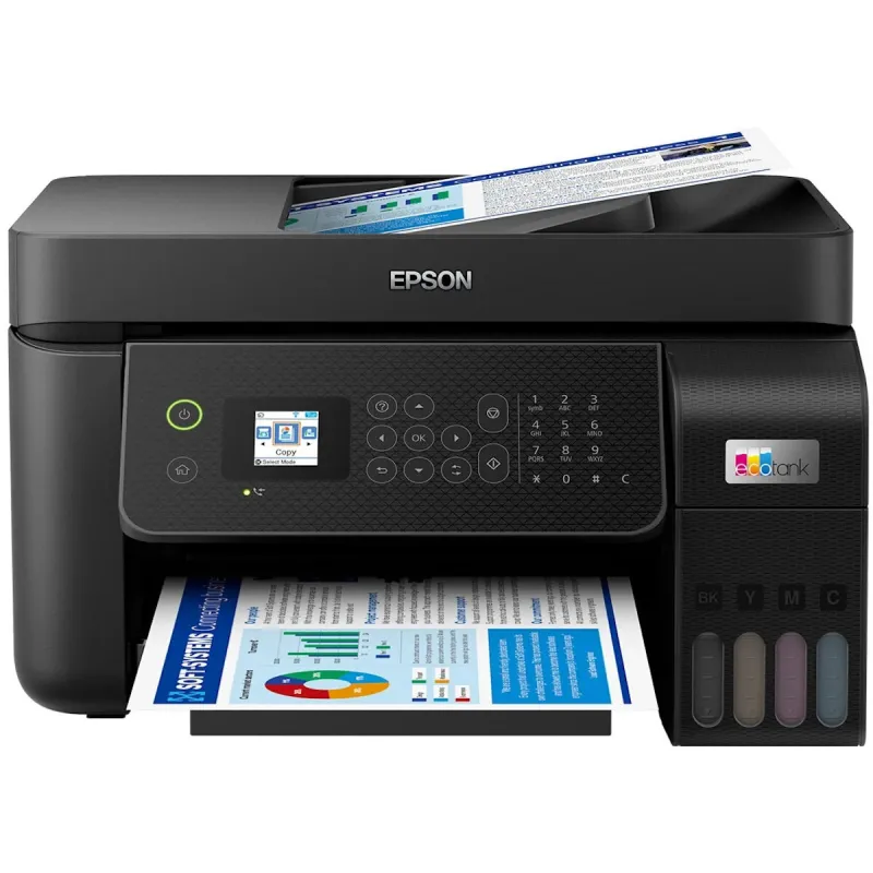 Струменевий багатофункціональний принтер  Epson EcoTank L5290 (C11CJ65407)