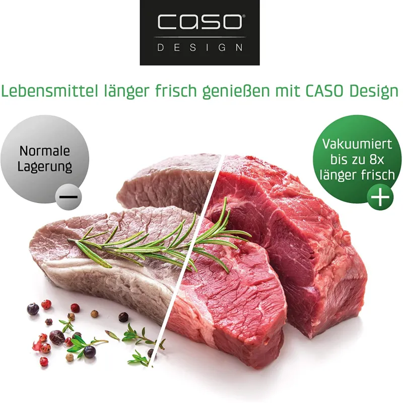 Вакууматор Caso GourmetVAC 180:  ідеальне рішення для зберігання продуктів