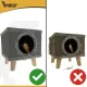Будиночок з лежаком для кота 2в1 Purlov 26215