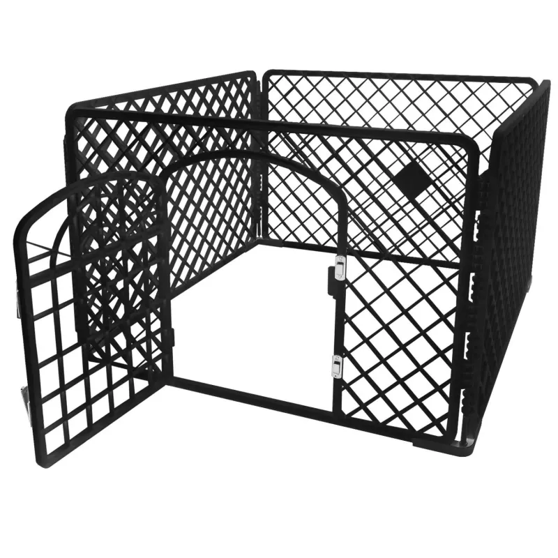 Складний тканинний манеж для тварин 90x90x60 см Purlov 15322 / 15743