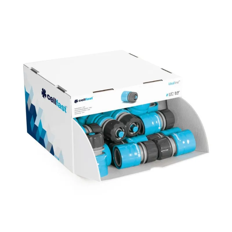 Коннектор - стоп на шланг Cellfast  IDEAL 50-620 1/2''
