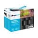 Декоративный садовый заборчик Cellfast 4 ECO 34-032 Антрацит