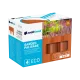 Декоративный садовый заборчик для клумбы Cellfast 4 ECO 34-033 Терракотовый