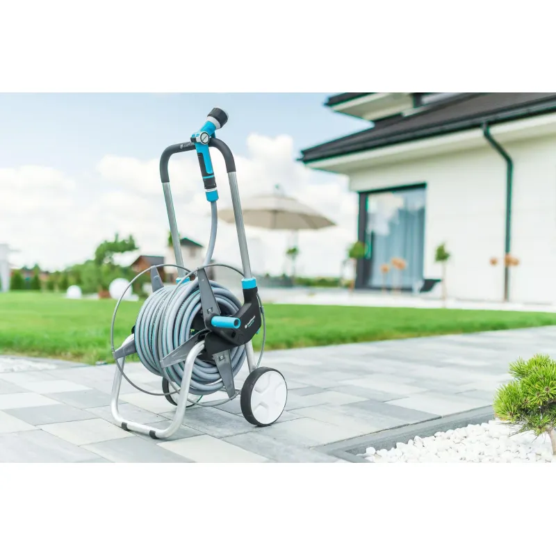 Тележка для шланга Cellfast EXPLORER ENERGO металлическая 1/2" до 60 м (55-050)