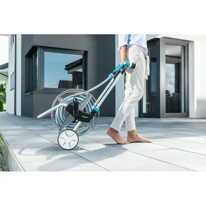 Тележка для шланга Cellfast EXPLORER ENERGO металлическая 1/2" до 60 м (55-050)