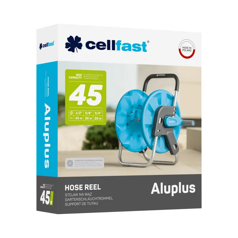 Стойка для шланга Cellfast ALUPLUS 1/2" 45 м (55-150)