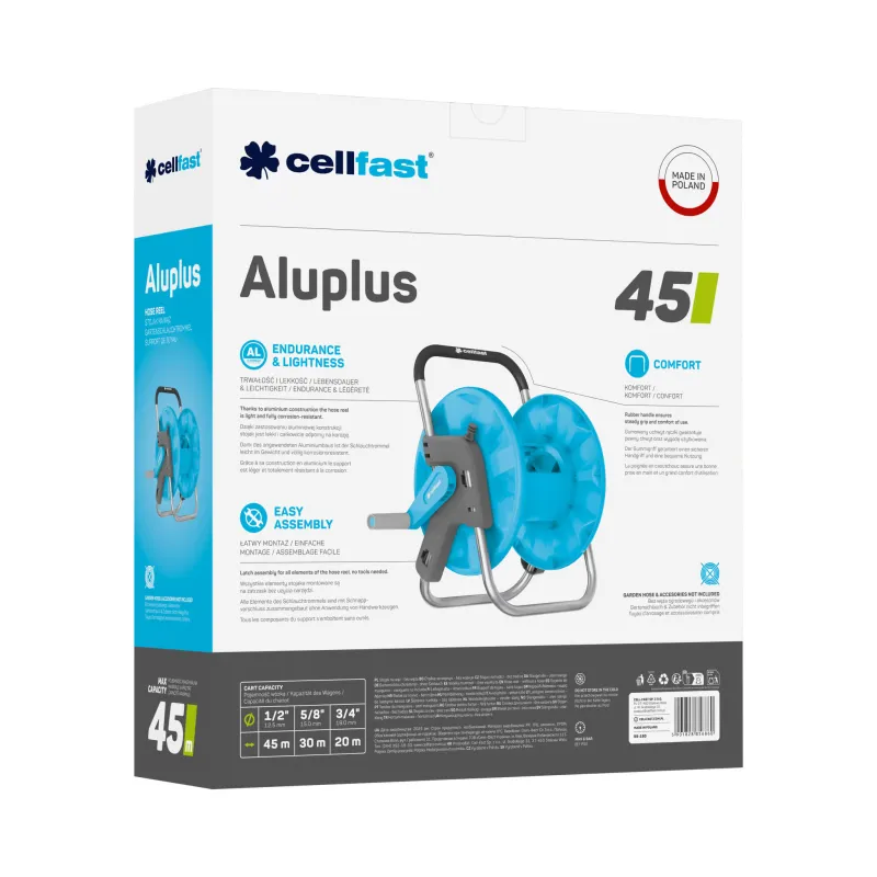 Стойка для шланга Cellfast ALUPLUS 1/2" 45 м (55-150)