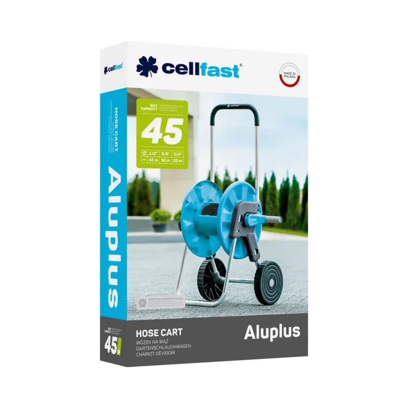 Тележка для шланга Cellfast ALUPLUS 1/2" 45 м (55-250)