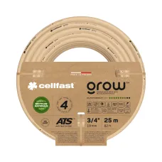 Садовий шланг для поливу Cellfast GROW 3/4" (19 мм) 25 м (арт. 13-521)