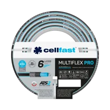 Садовий шланг для поливу Cellfast MULTIFLEX ATSV 1/2" (12,5 мм) 30 м (арт. 13-801)