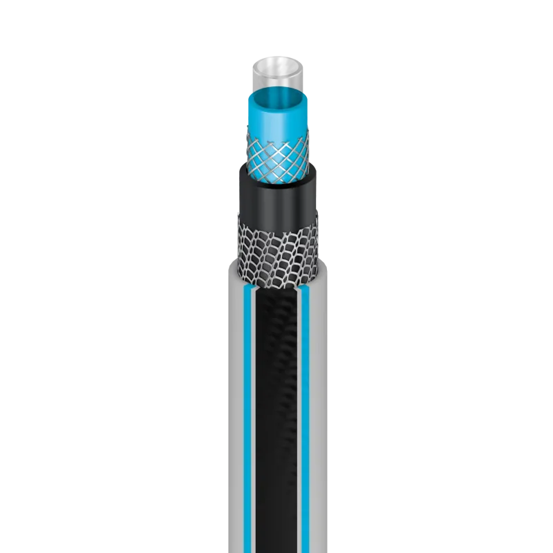 Садовий шланг для поливу Cellfast MULTIFLEX ATSV 1/2" (12,5 мм) 30 м (арт. 13-801)