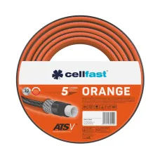 Садовый шланг для полива Cellfast Orange 5-слойный 1/2" 25 м (арт. 15-002)