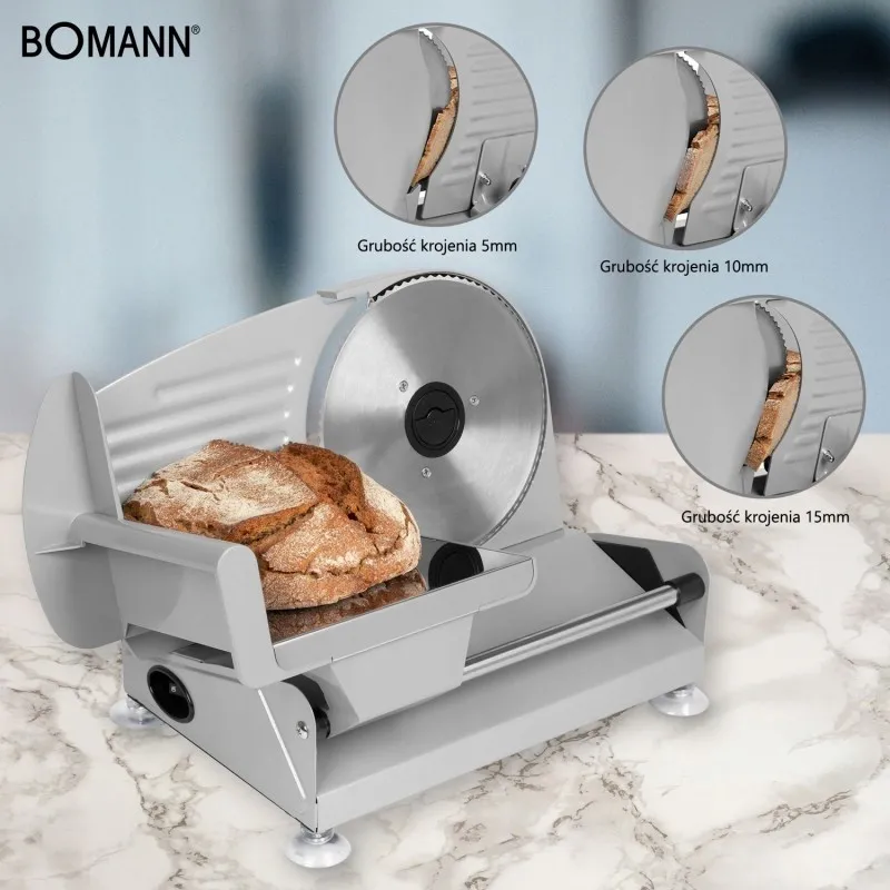 Скиборізка Bomann MA 451 CB (Слайсер) : швидка та зручна нарізка продуктів