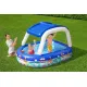 Надувной детский бассейн Bestway 54370 Sea Captain с крышей